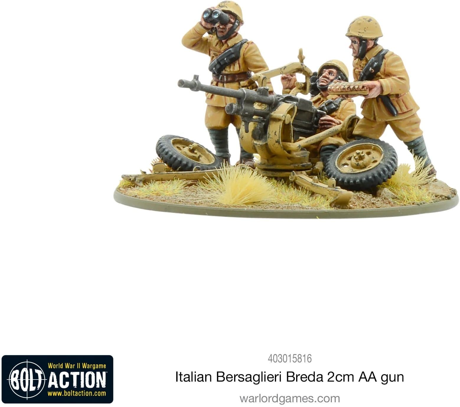 Italian Bersaglieri Breda 2cm AA gun