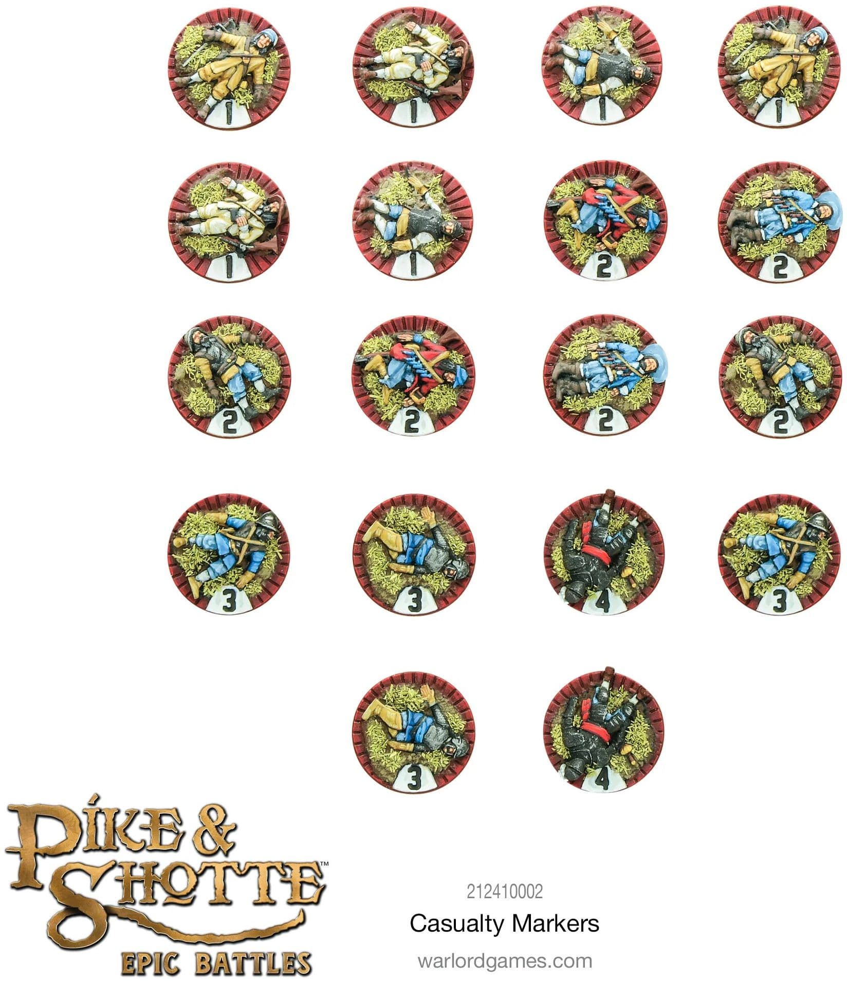 Pike & Shotte Epic Battles - Casualty Markers