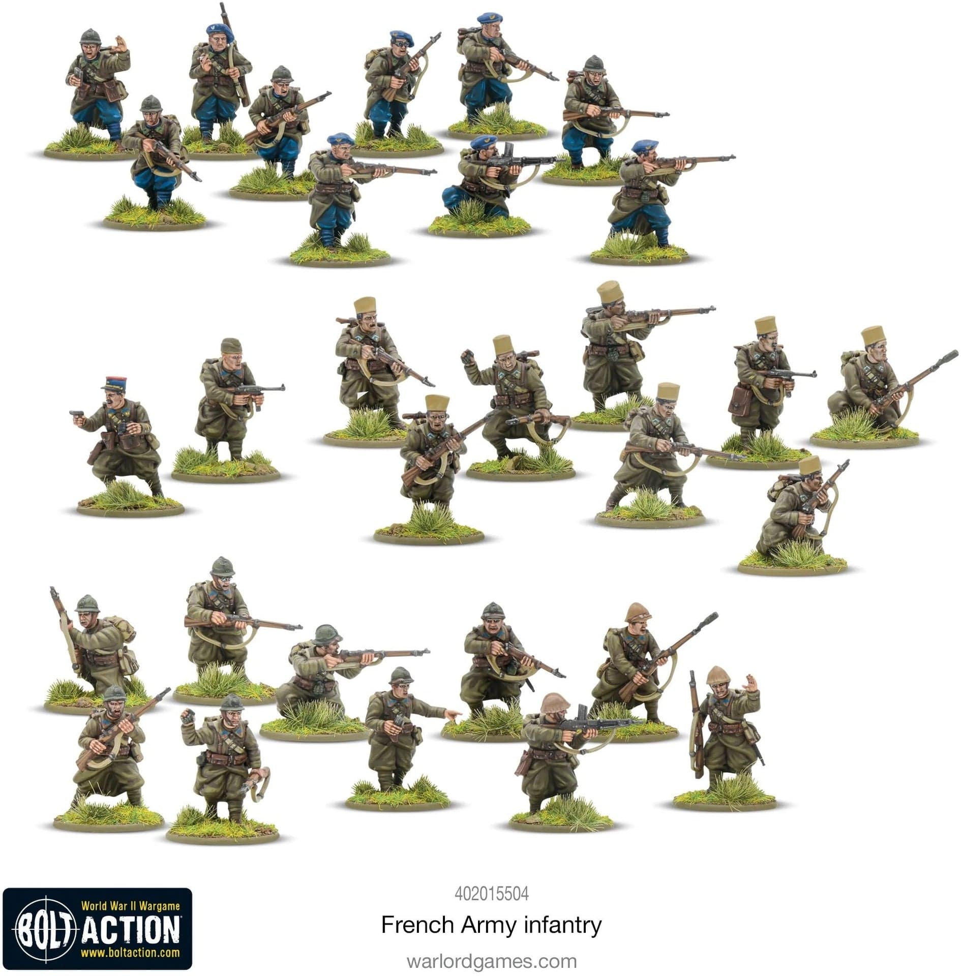 French Army infantry