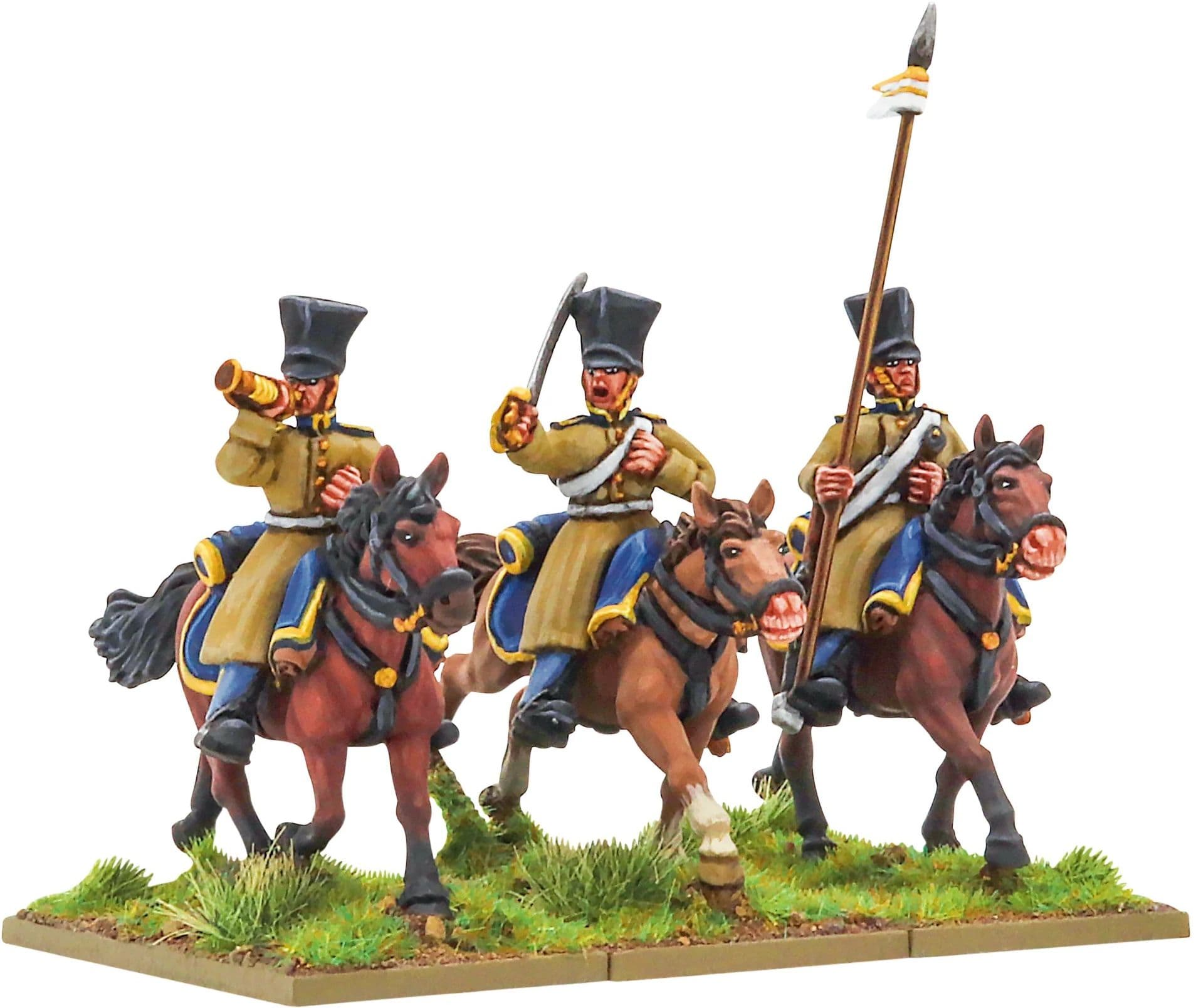 Crimean War Russian Lancers command