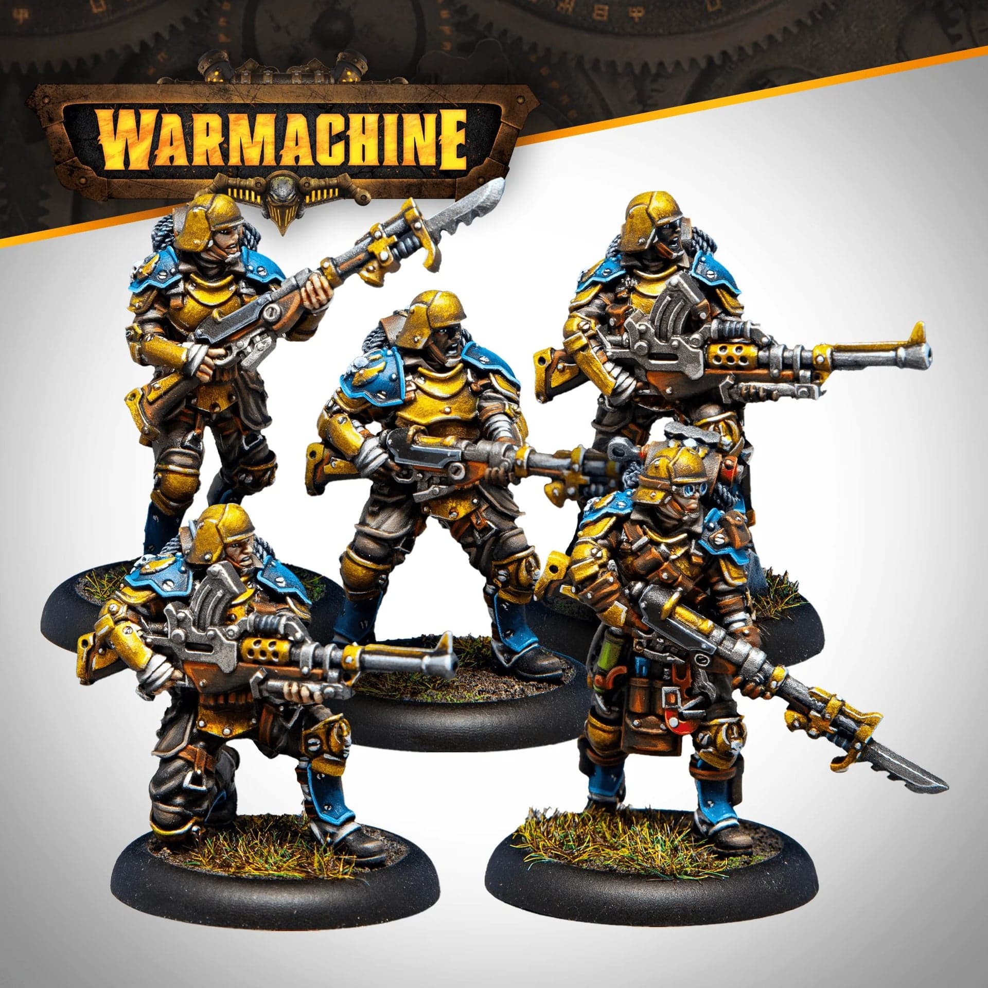 Warmachine: Cygnar Gravediggers Rangers Unit A