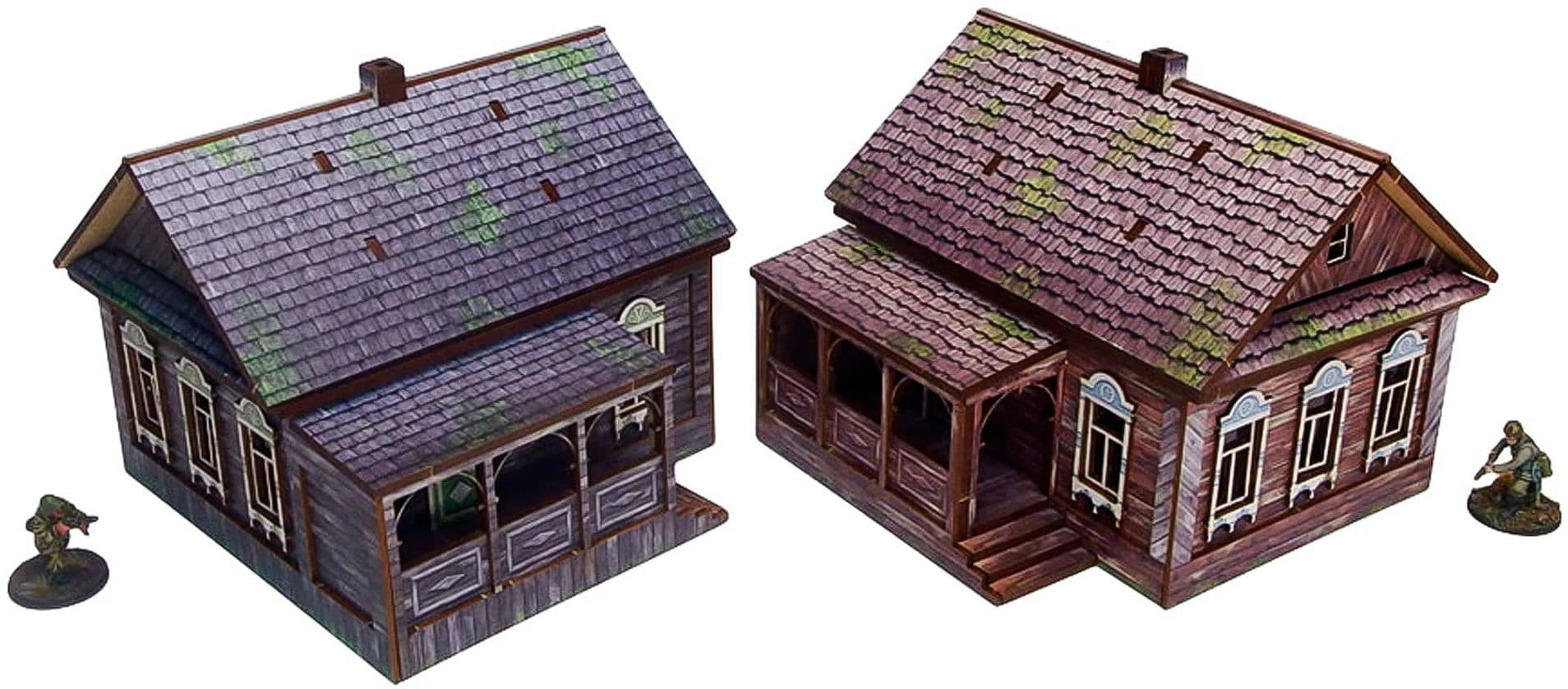 Pre-Painted WW2 Ostfront Village Doma