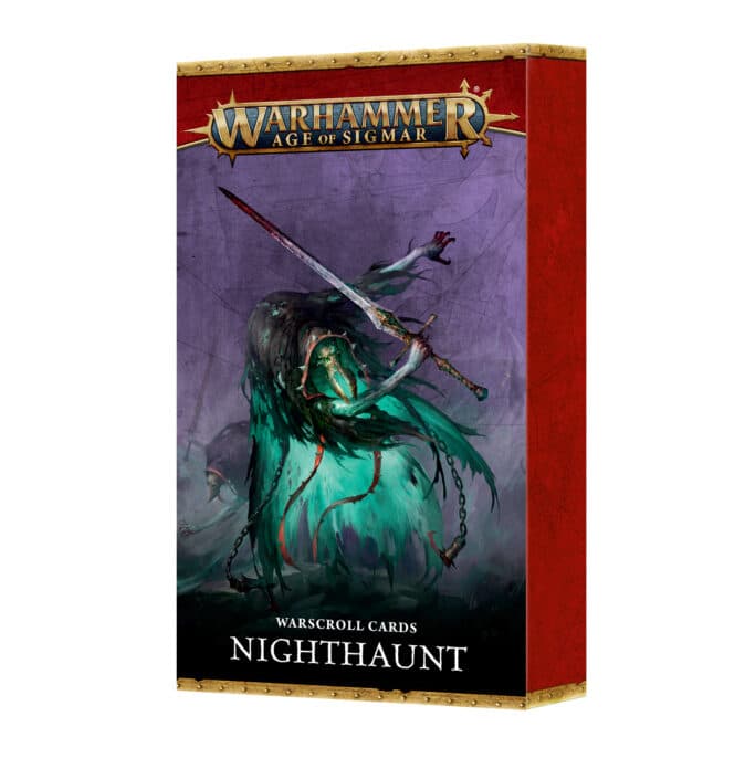 Age of Sigmar:  Warscroll Cards Nighthaunt