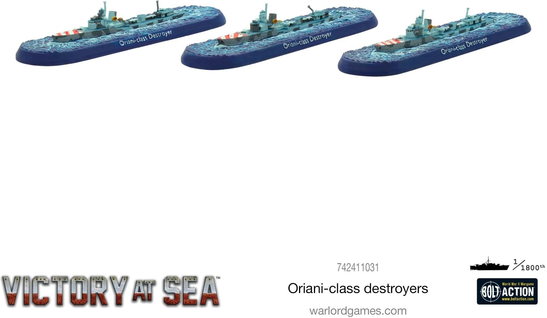 Victory at Sea: Oriani-class Destroyers