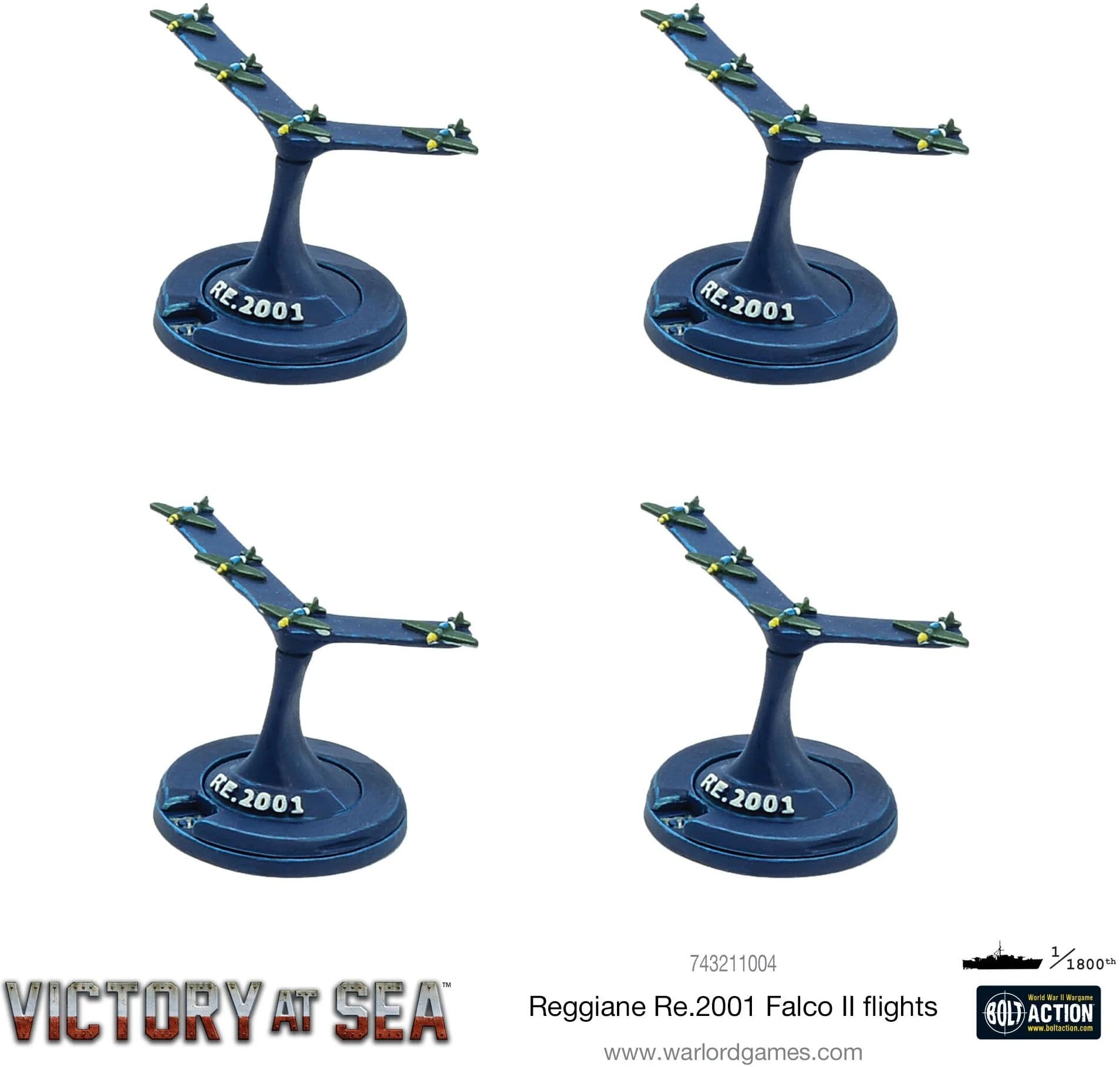 Victory at Sea: Reggiane Re.2001 Falco II flights