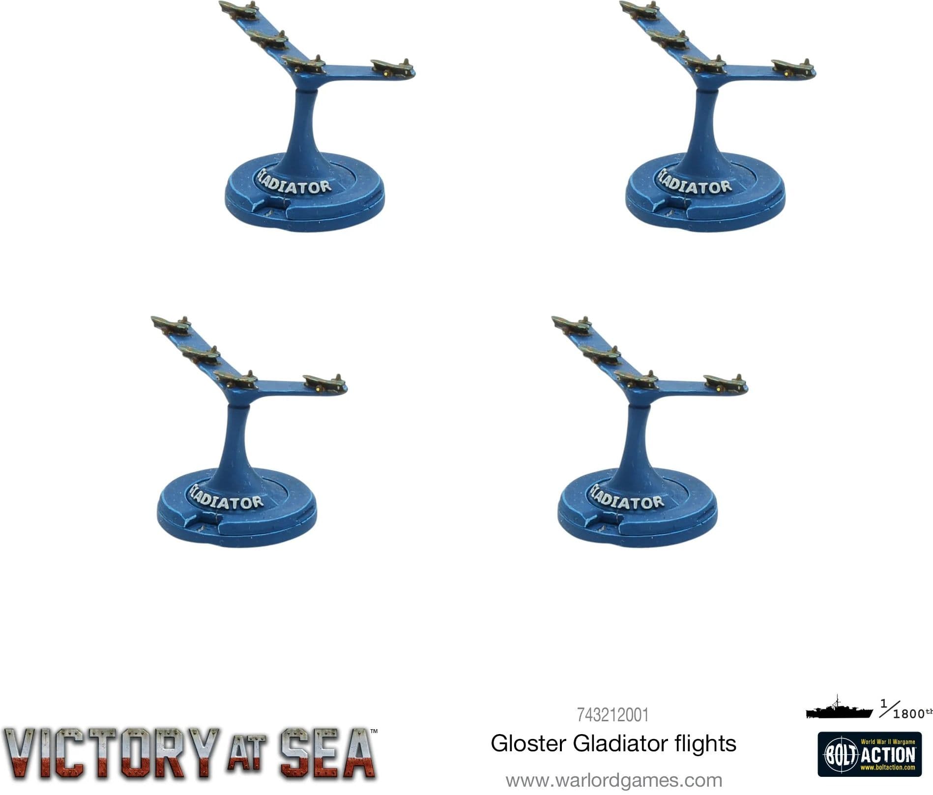 Victory at Sea - Gloster Gladiator Flights