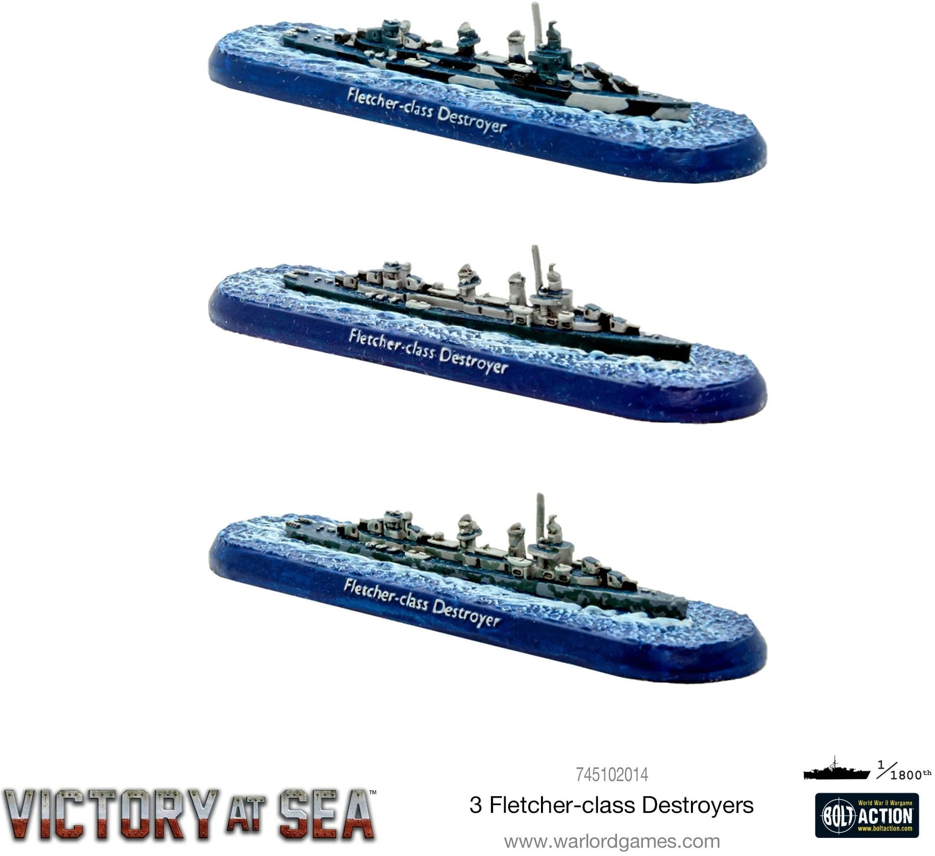 Victory at Sea Fletcher-class Destroyers