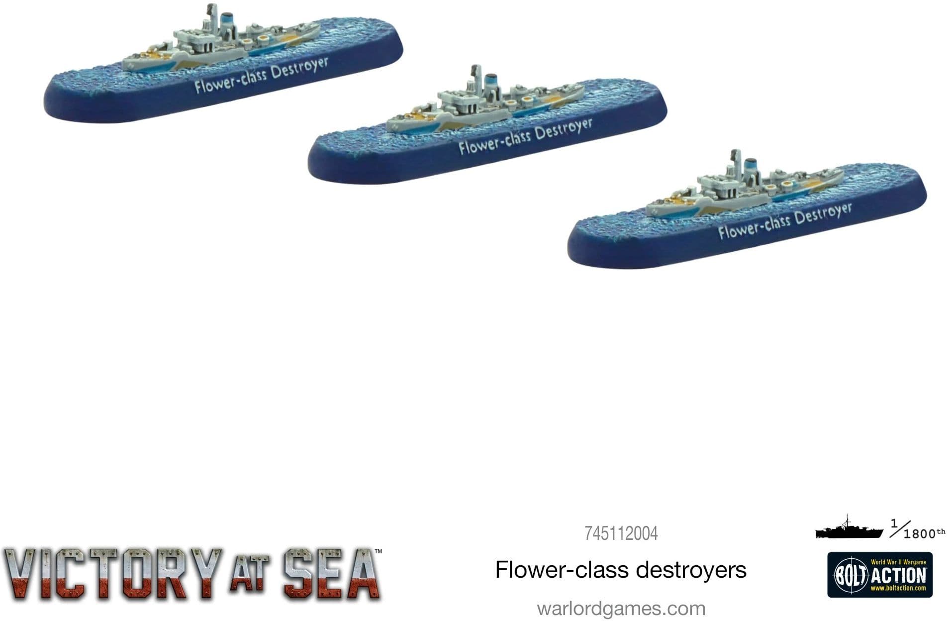 Victory At Sea - Flower-class destroyers