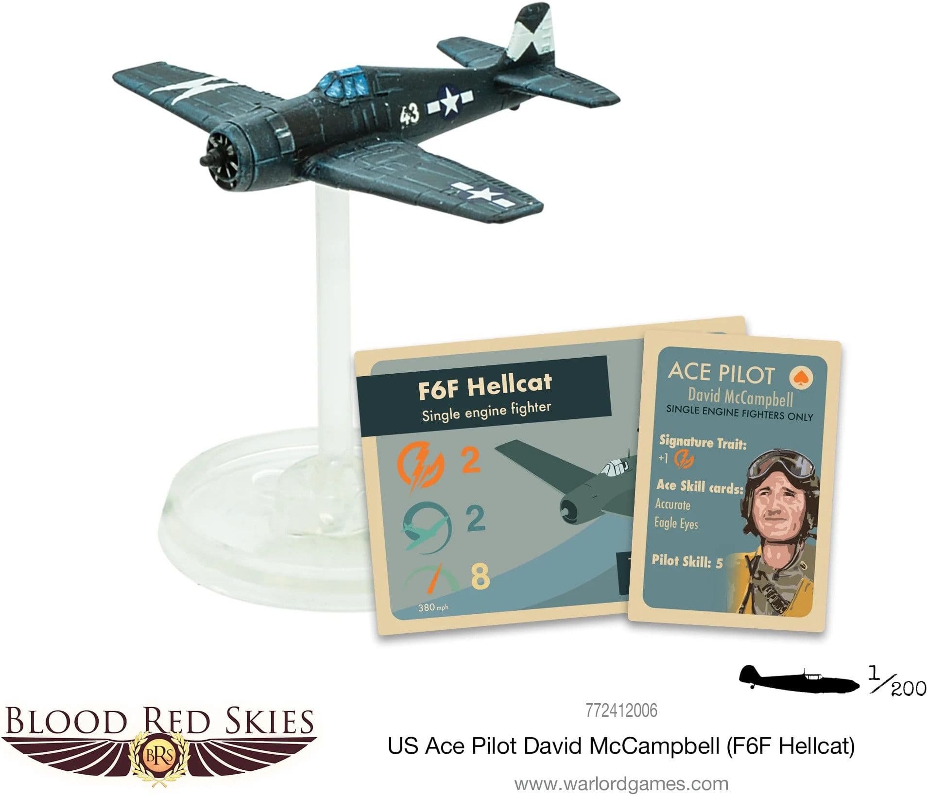 Blood Red Skies US Ace Pilot: David McCampbell