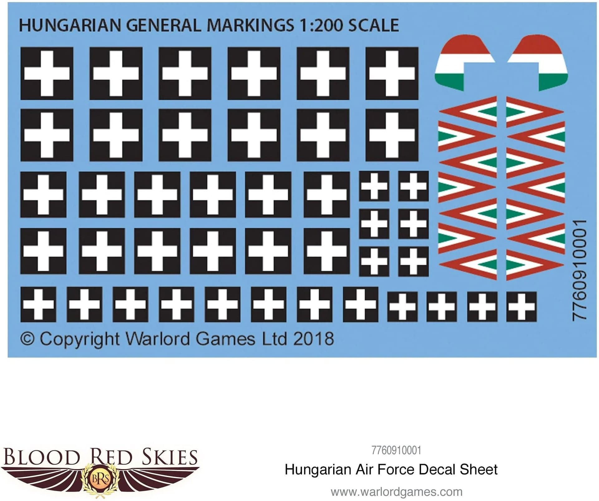 Hungarian Air Force decal sheet