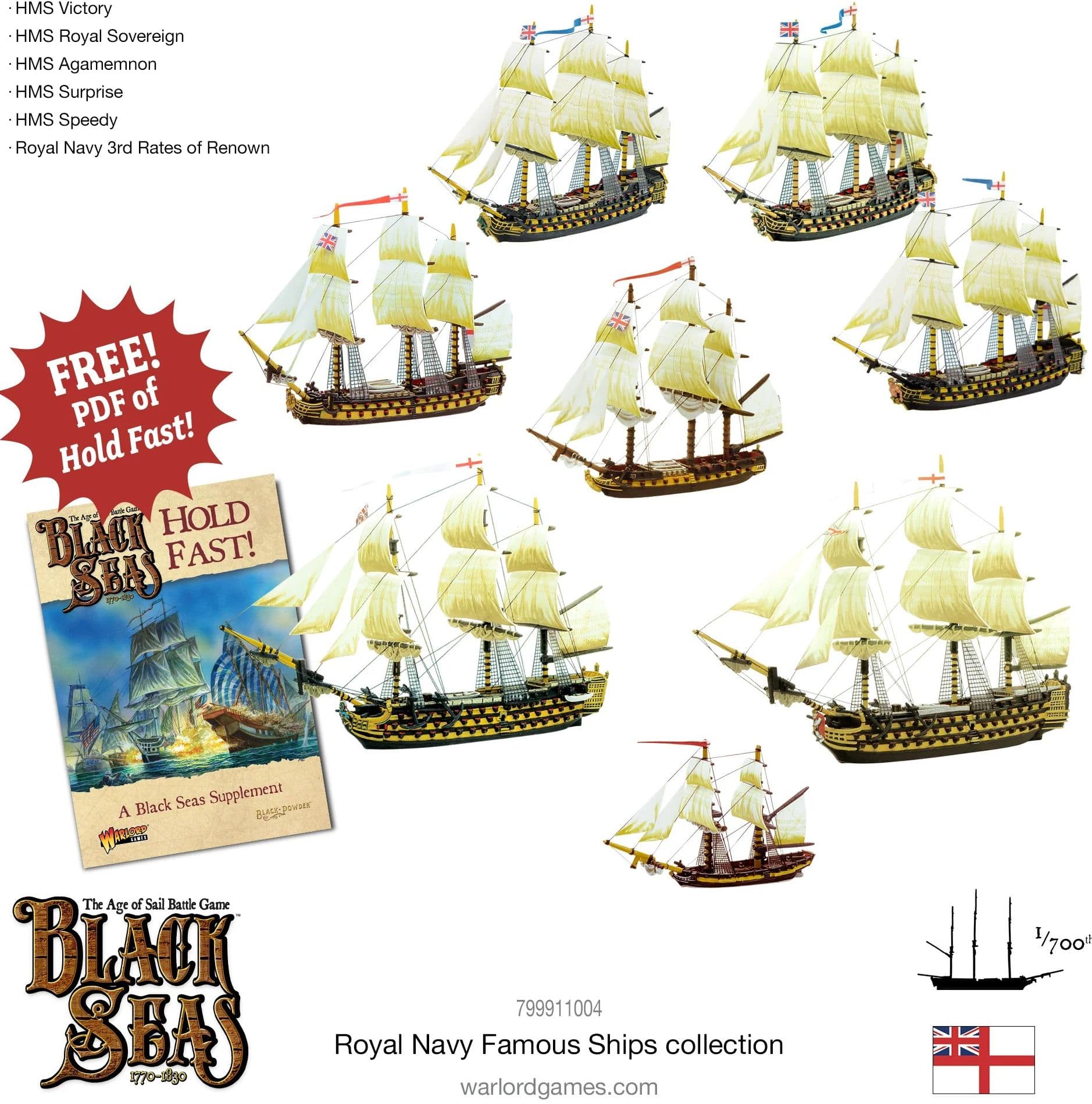 Black Seas: Royal Navy Famous Ships Bundle
