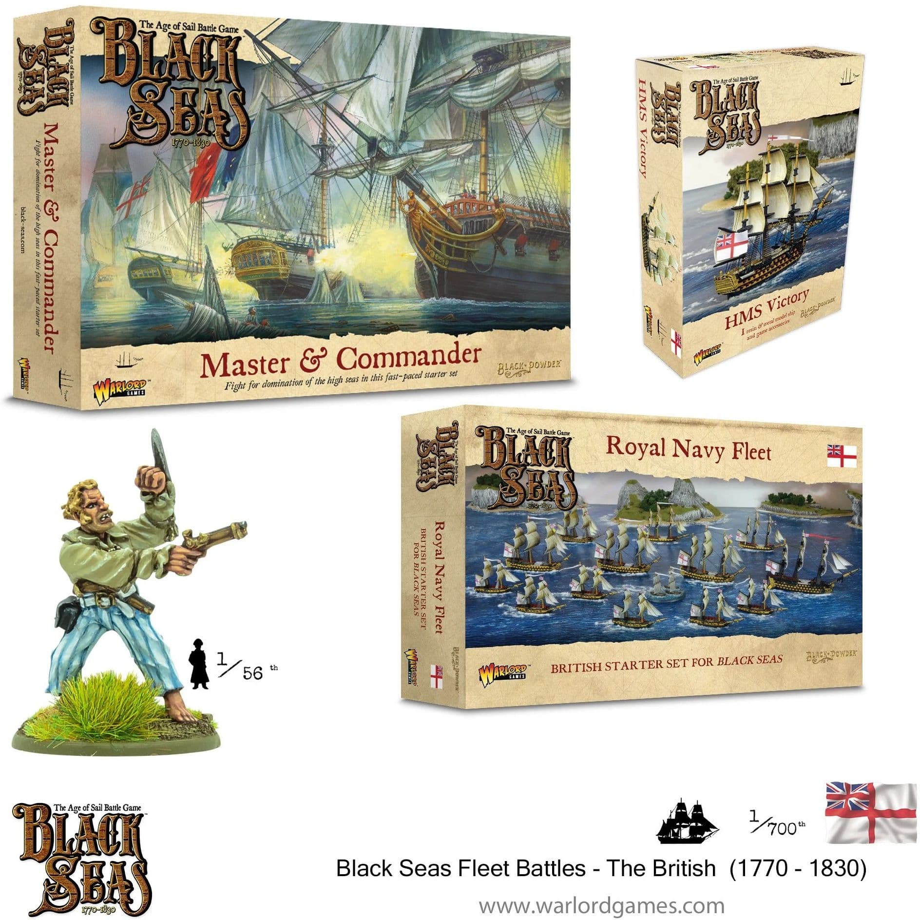 Black Seas Fleet Battles - The British (1770 - 1830)