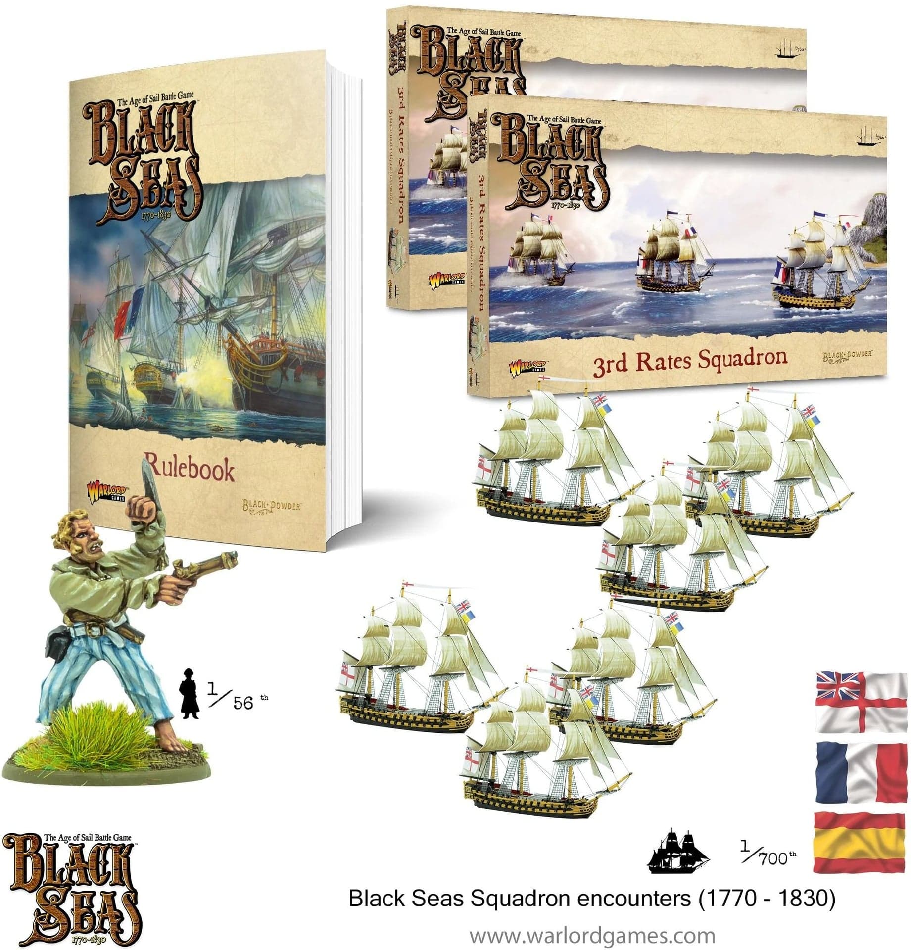 Black Seas Squadron encounters (1770 - 1830)