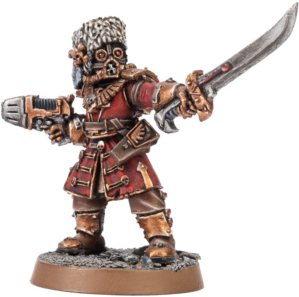 Vostroyan Commander with Power Sword