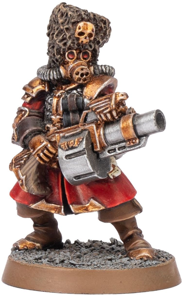 Vostroyan Guardsman with Grenade Launcher