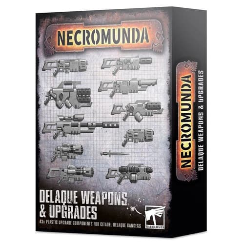 Delaque: Weapons & Upgrades