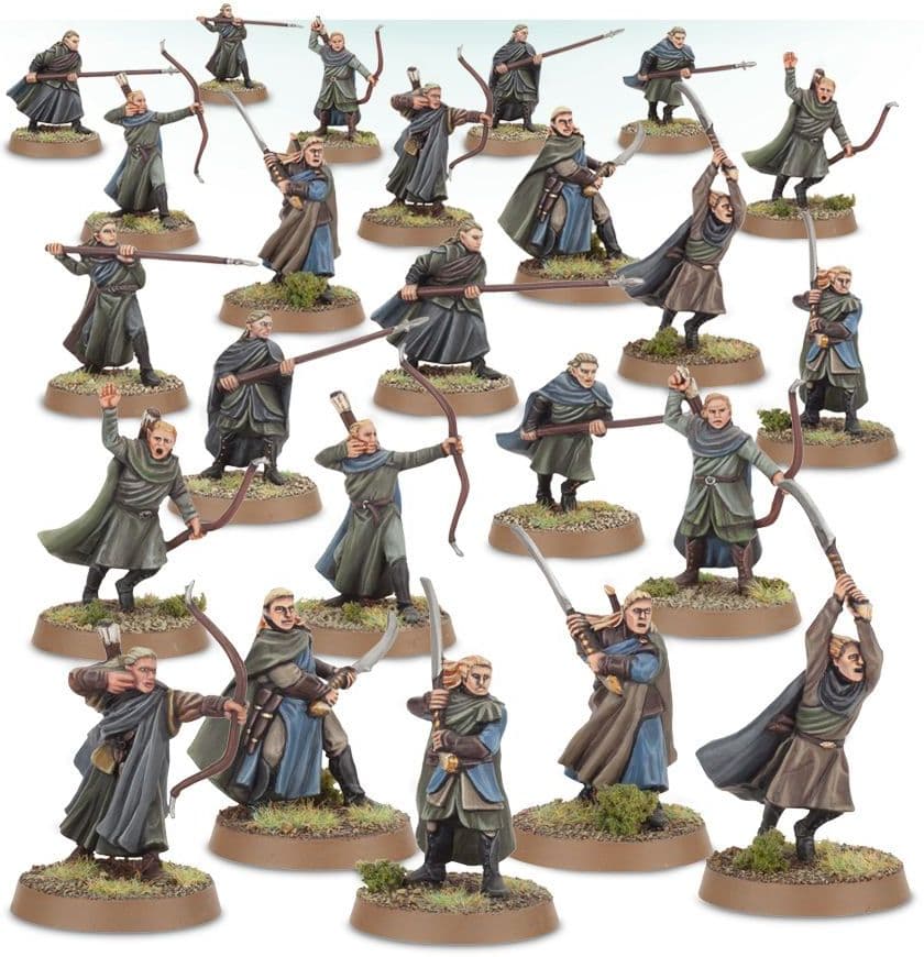 LOTHLORIEN Wood Elf Warriors