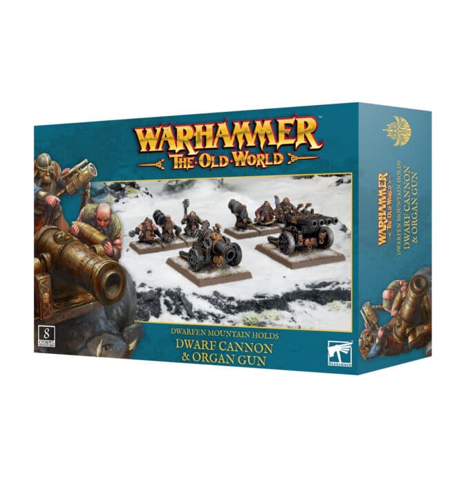 WHTOW DMH Dwarf Cannon And Organ Gun