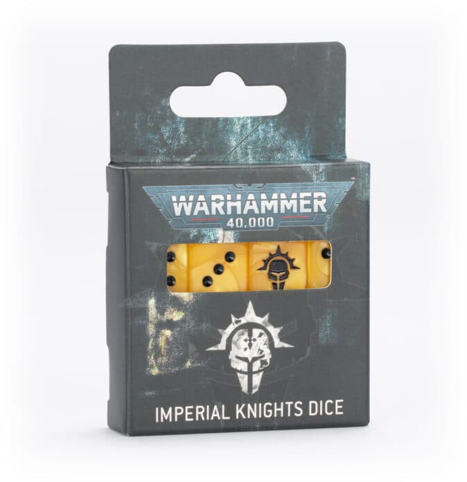 Warhammer 40,000: Imperial Knights Dice set