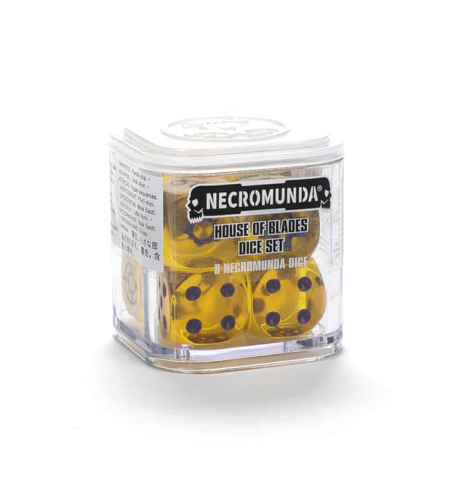 Necromunda House of Blades Dice Set