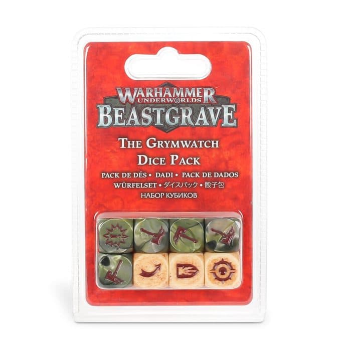 Warhammer Underworlds: The Grymwatch Dice Pack