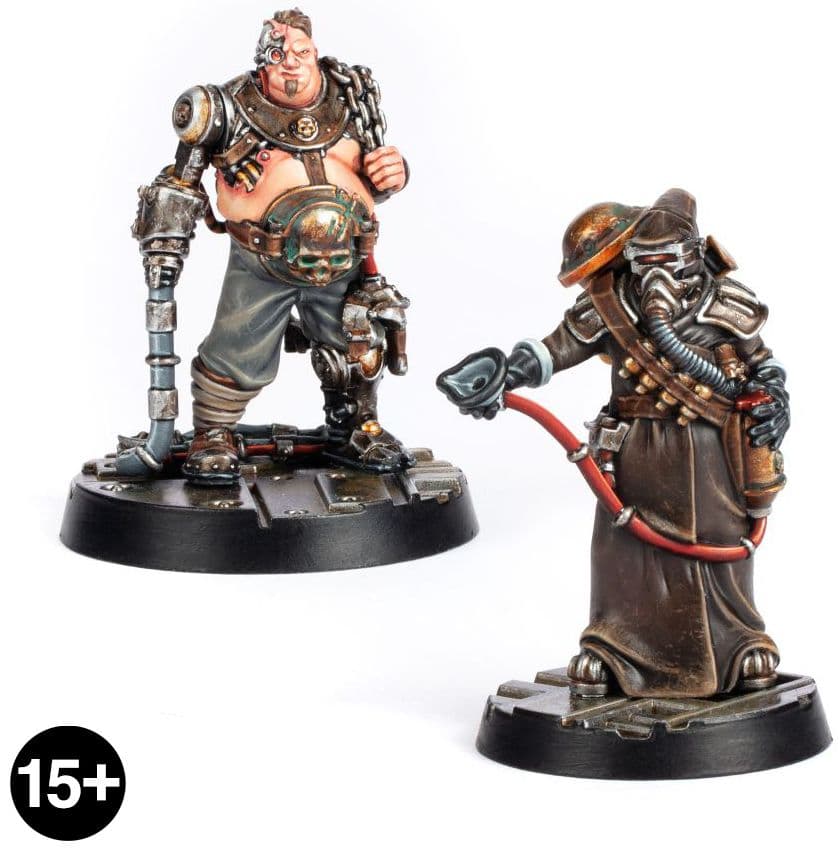 Necromunda: Brute Handler & Chem Dealer