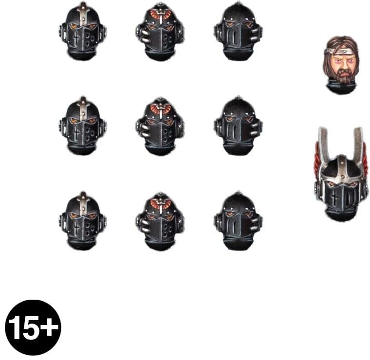 Dark Angels MKVI Heads