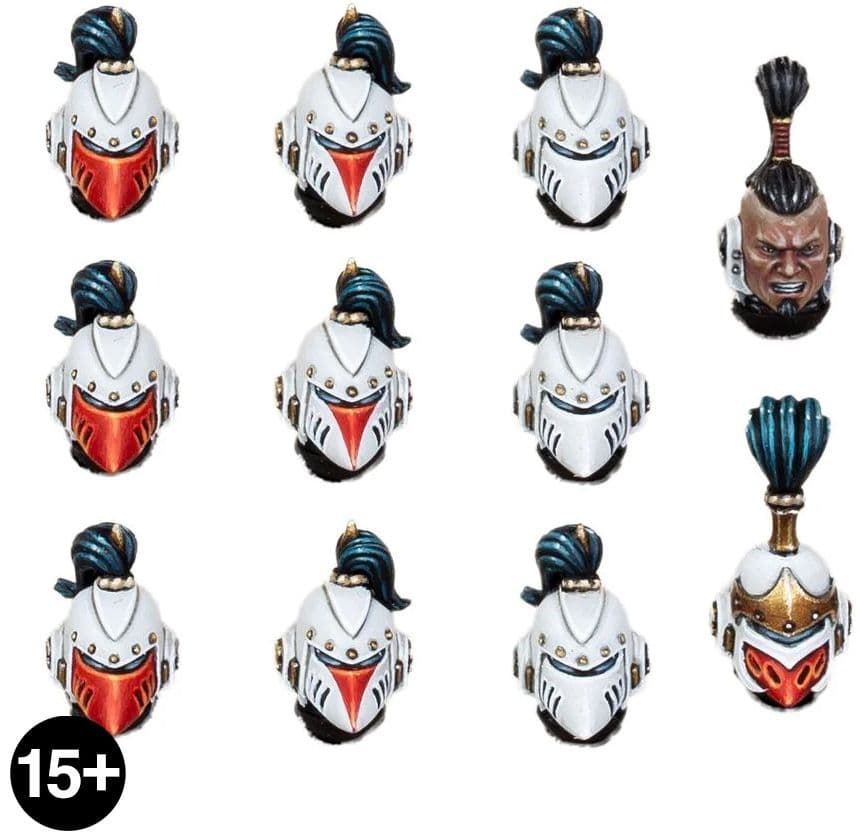 White Scars MKVI Heads