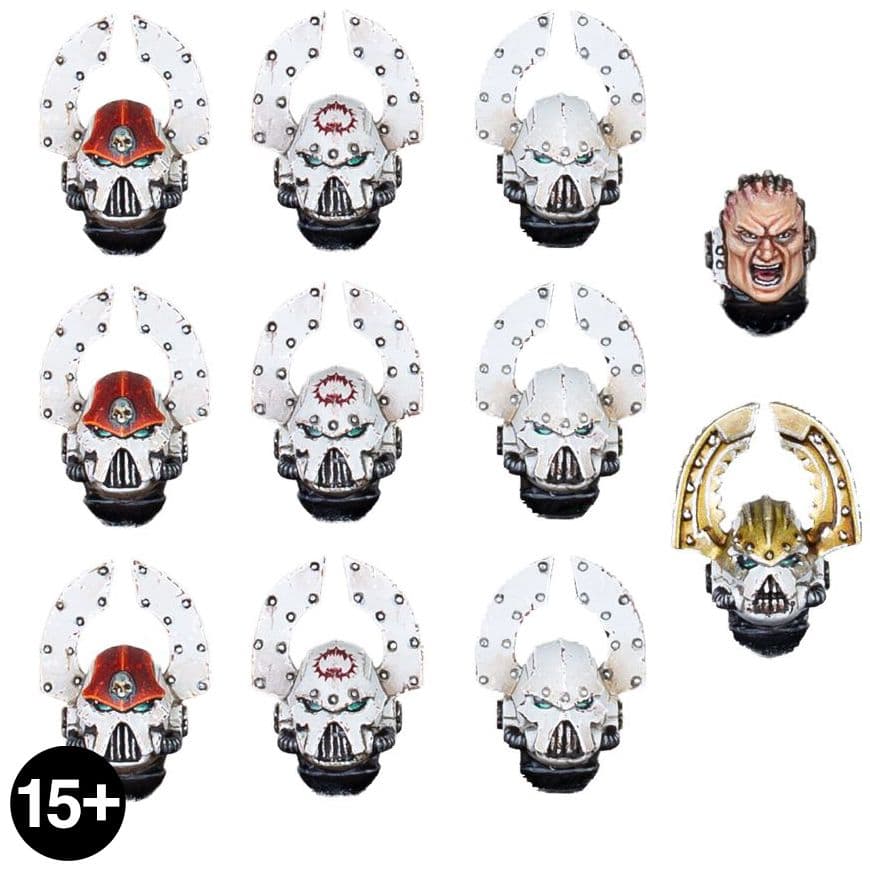World Eaters MKVI Heads