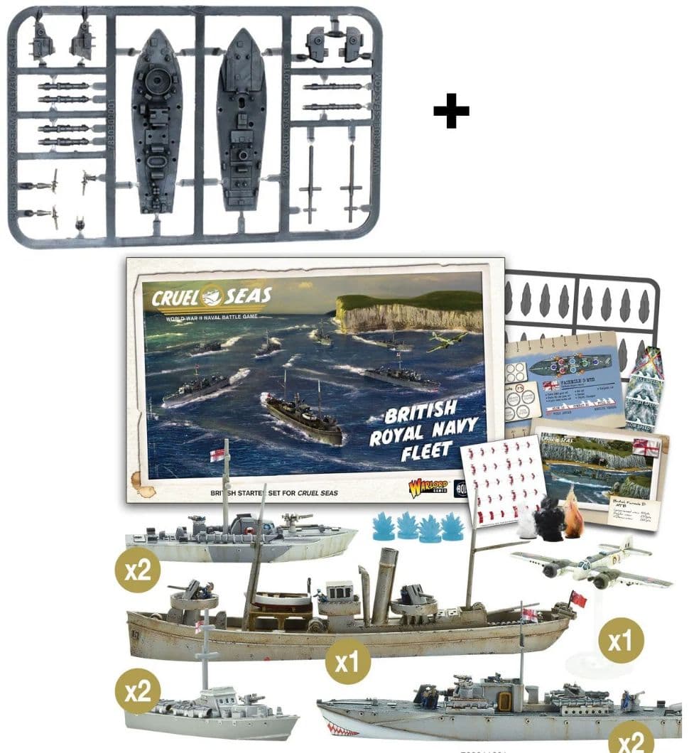 Royal Navy Fleet + Boat Deal