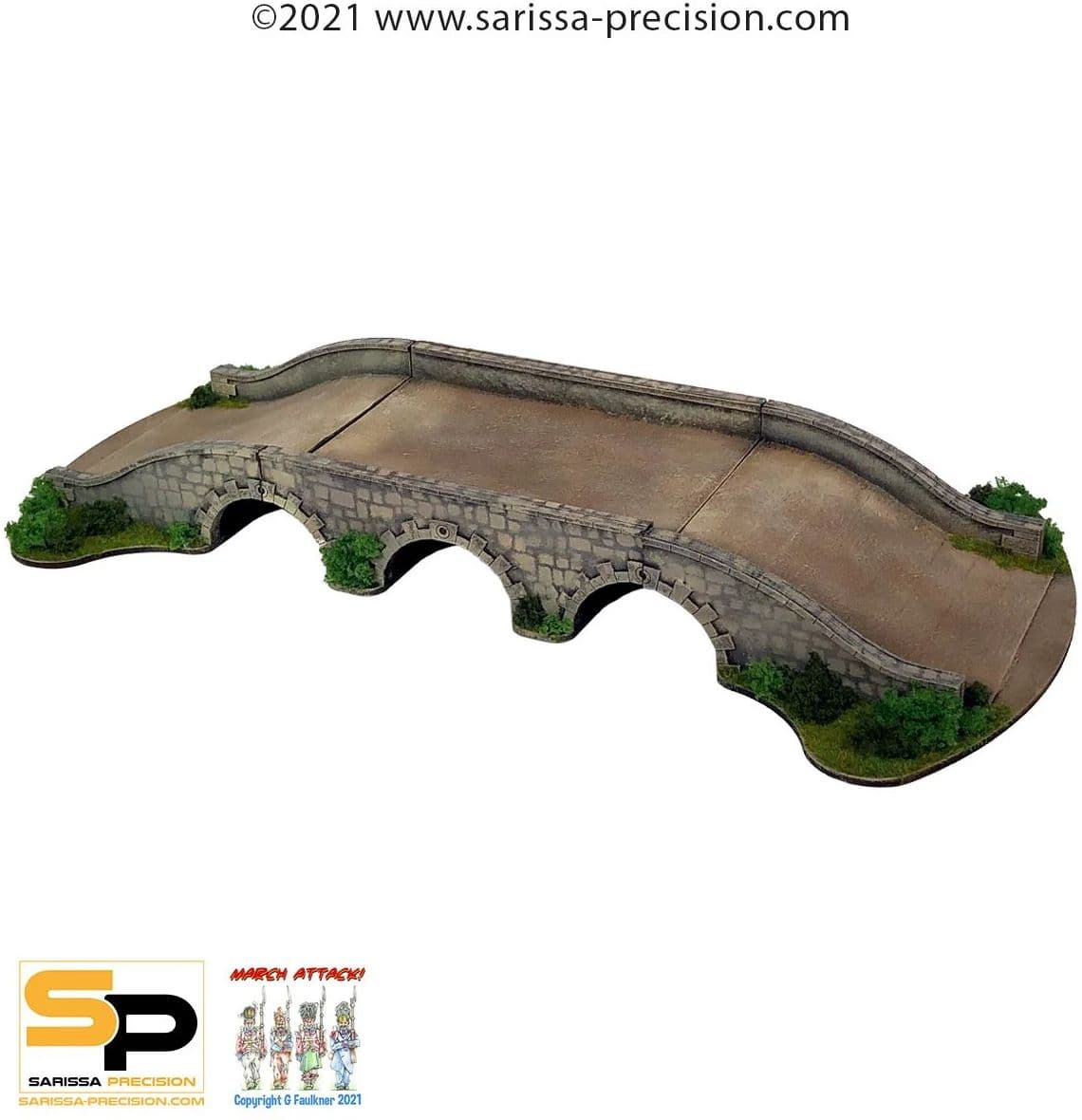 Triple Arch Stone Bridge