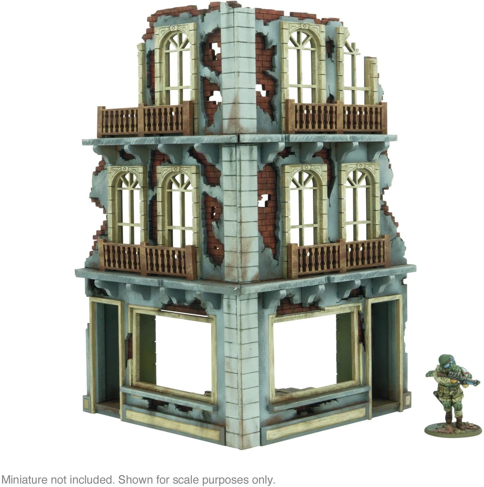 City in Ruins - 3 Storey Corner