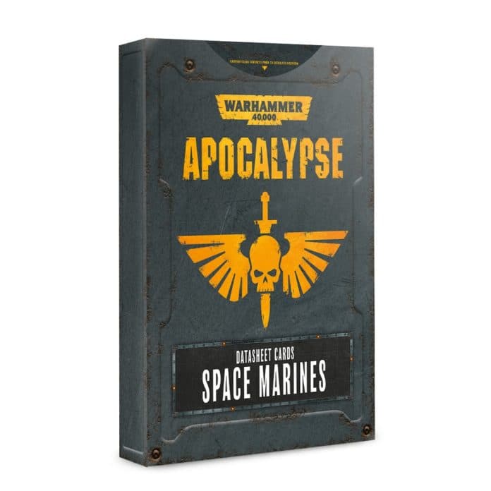 60220101016 Apocalypse Datasheets: Space Marines