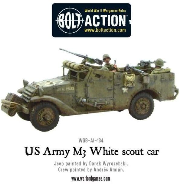 US Army M3 White scout car
