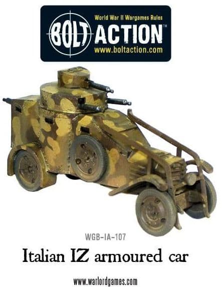 Italian IZ armoured car