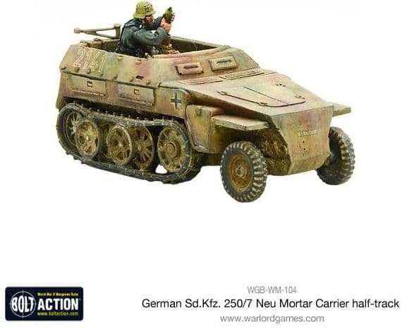 Sd.Kfz 250/7 Neu Mortar Carrier half track