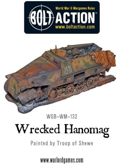 Wrecked Hanomag