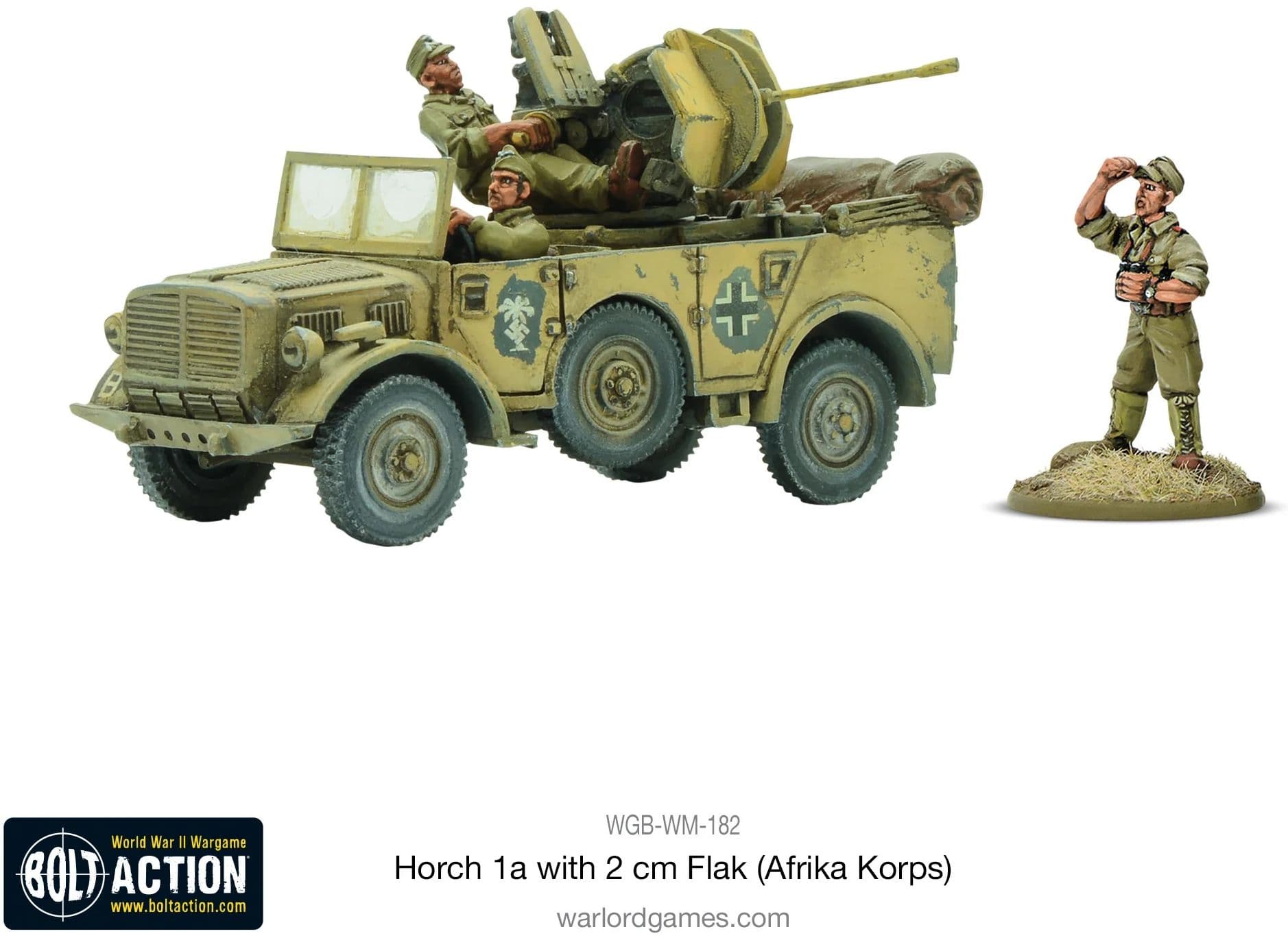 Horch 1a with 2cm Flak (Afrika Korps)