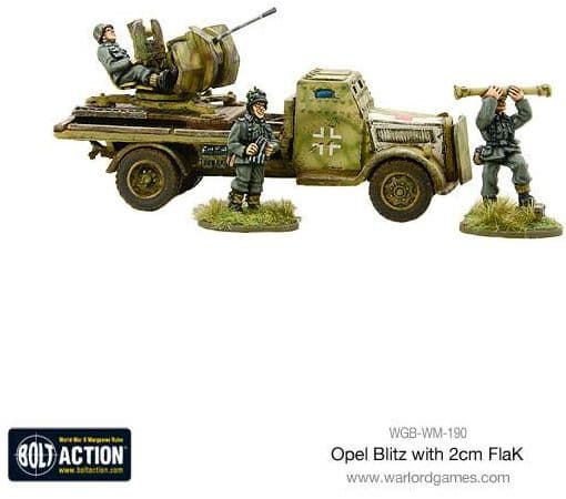 Opel Blitz with 2cm FlaK