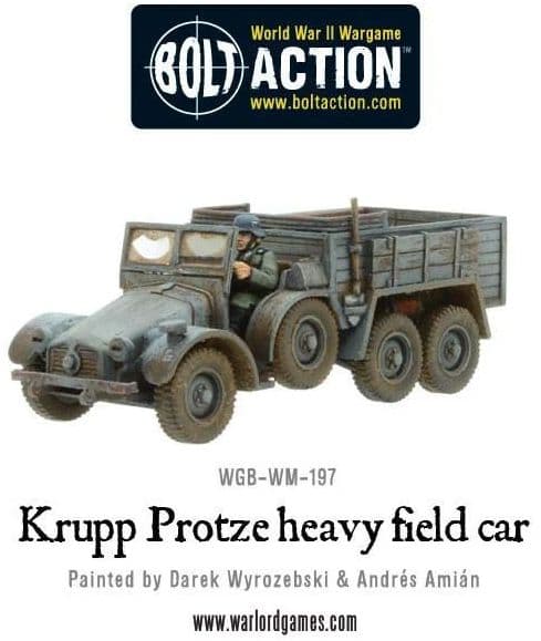 Krupp Protze heavy field car