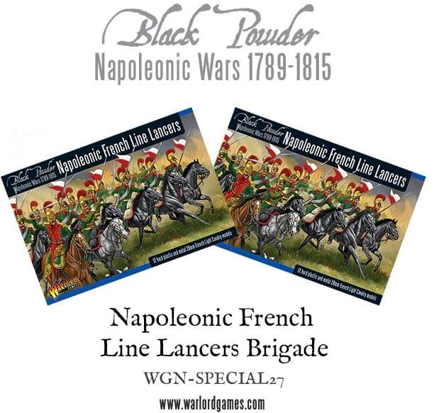 Napoleonic French Line Lancers Brigade