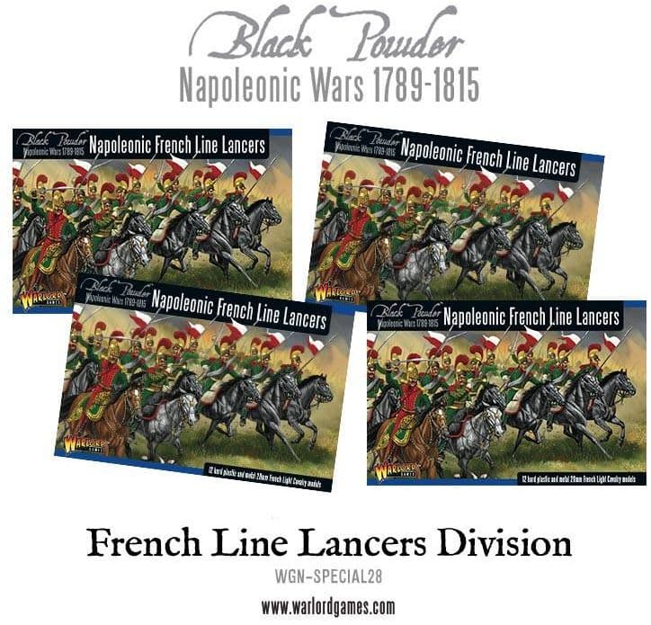 Napoleonic French Line Lancers Division