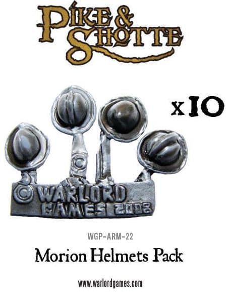 Morion helmets pack (40)