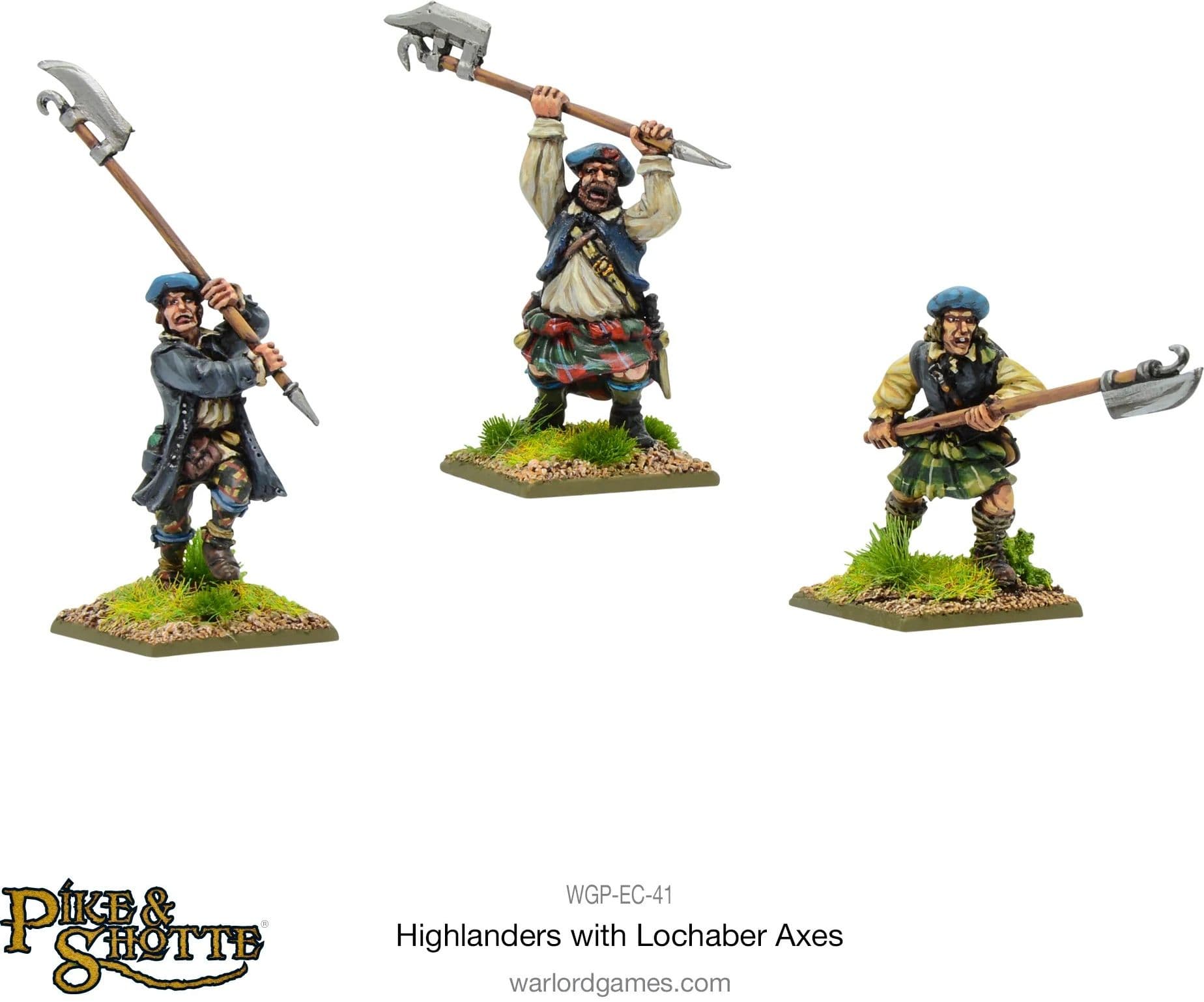 Pike & Shotte: Highlanders with Lochaber Axes