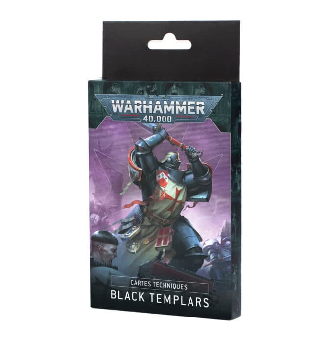 WH 40,000: Datasheet Cards: Black Templars FRE - Image 1