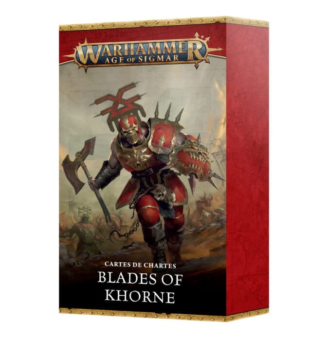 Age of Sigmar: Warscroll Cards: Blades of Khorne FRE
