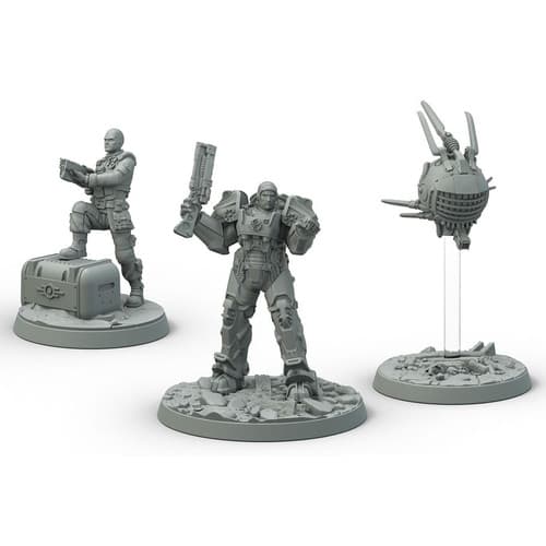 Brotherhood of Steel Knight-Captain Cade & Danse