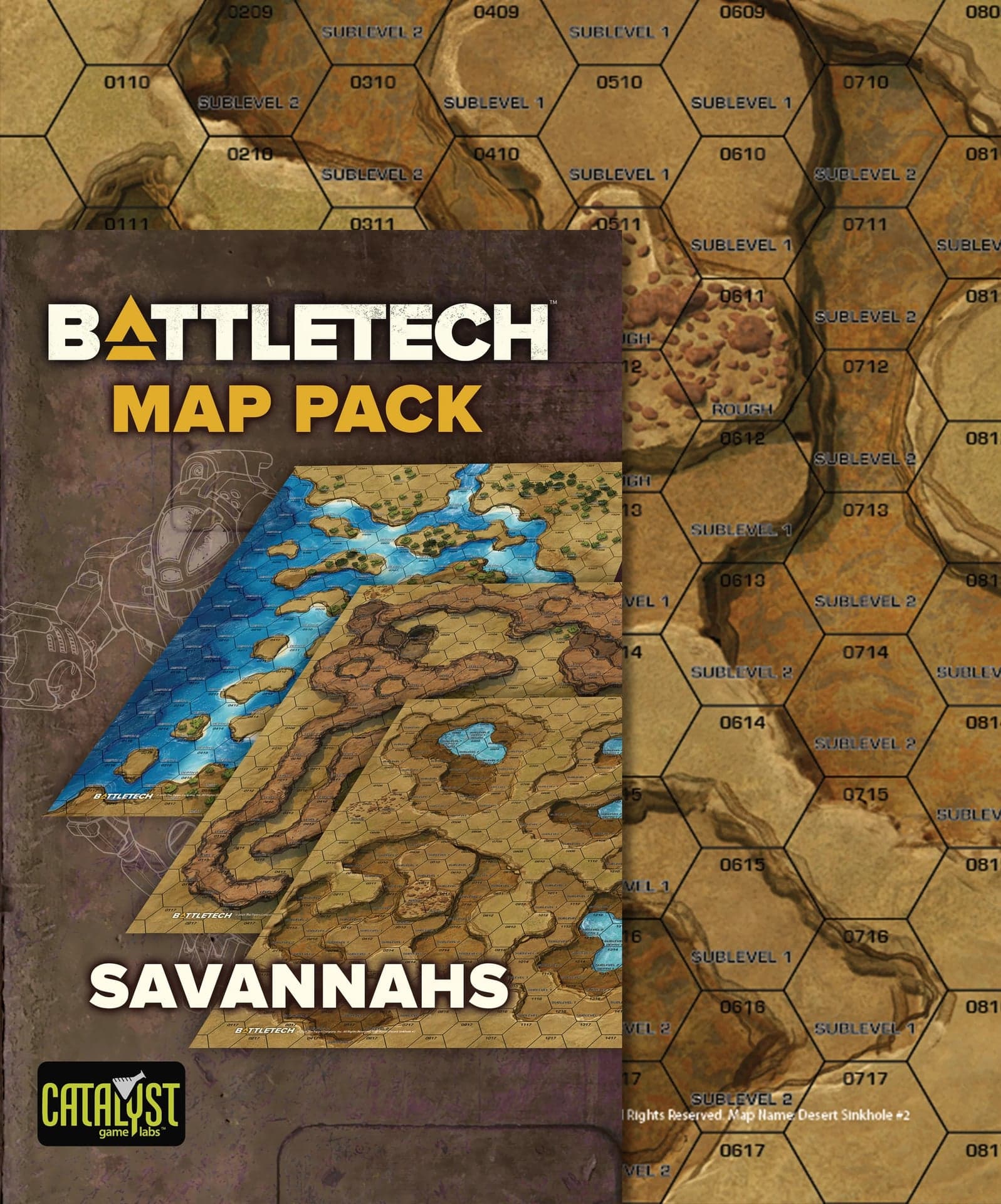 BattleTech: Map Pack: Savannahs - Image 1