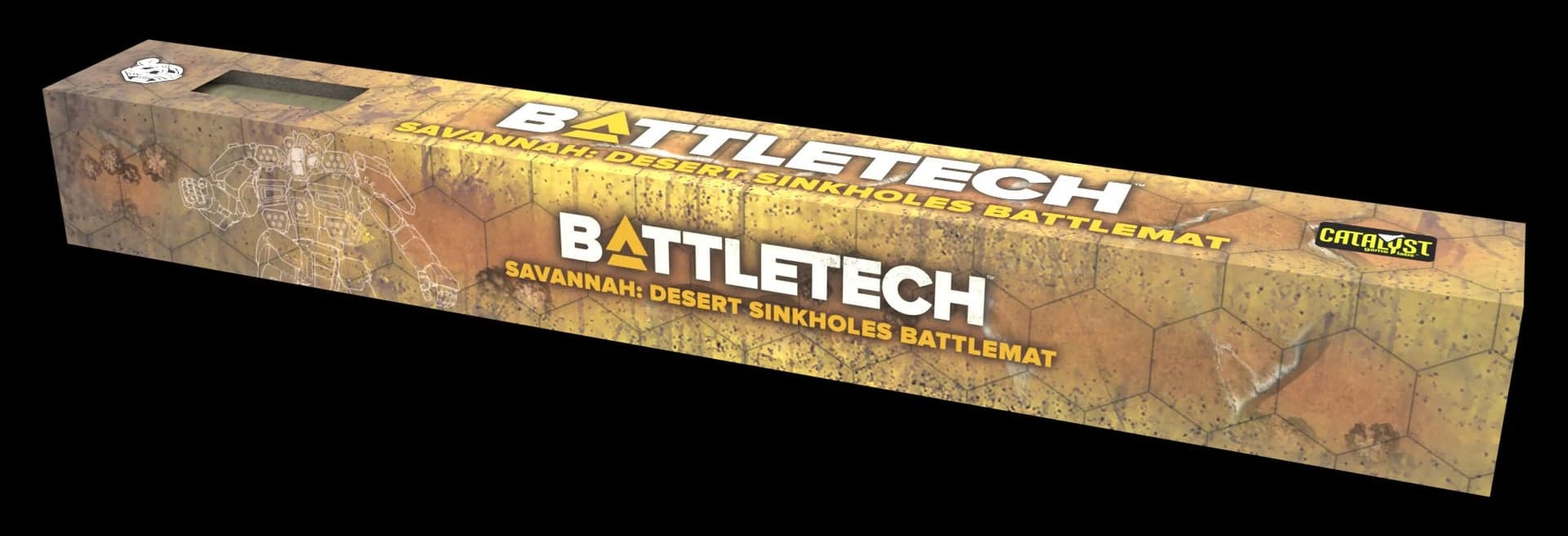 BattleTech: BattleMat: Savannah Desert Sinkholes - Image 1