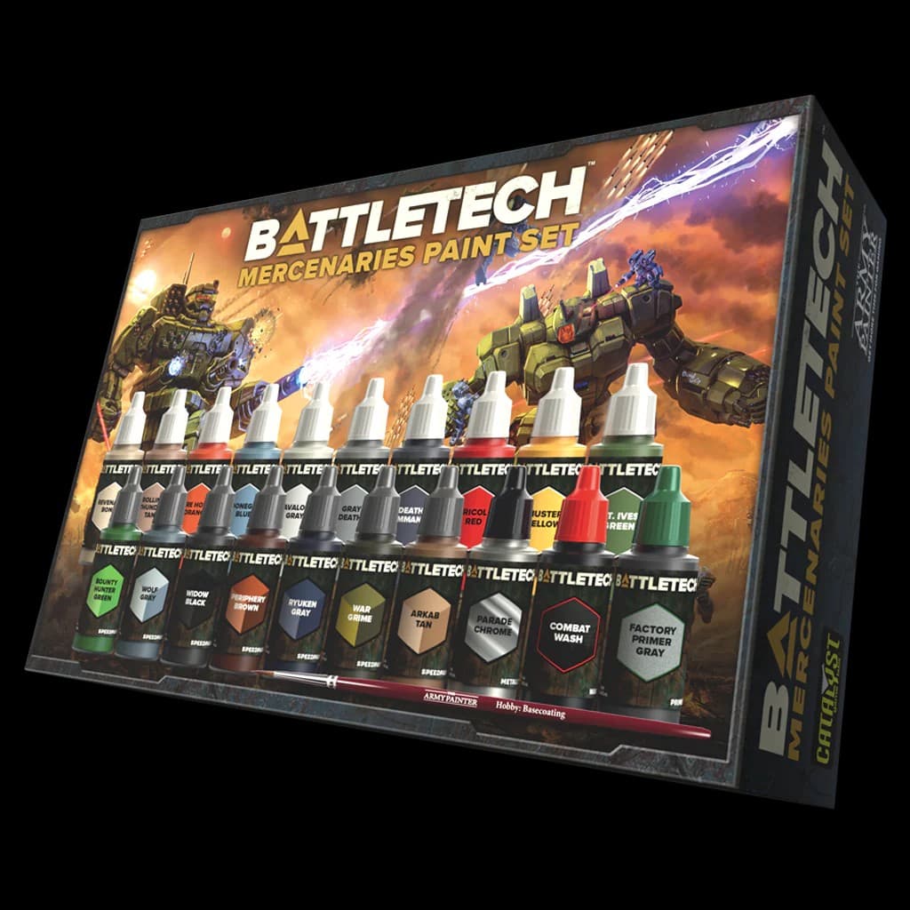 BattleTech: Mercenaries Paint Set